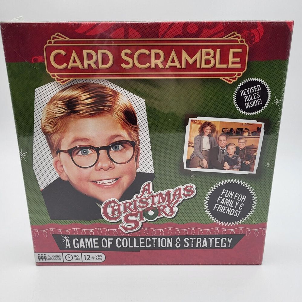 A Christmas Story Card Scramble Board‎ Game 2-4 Players Ages 12+
